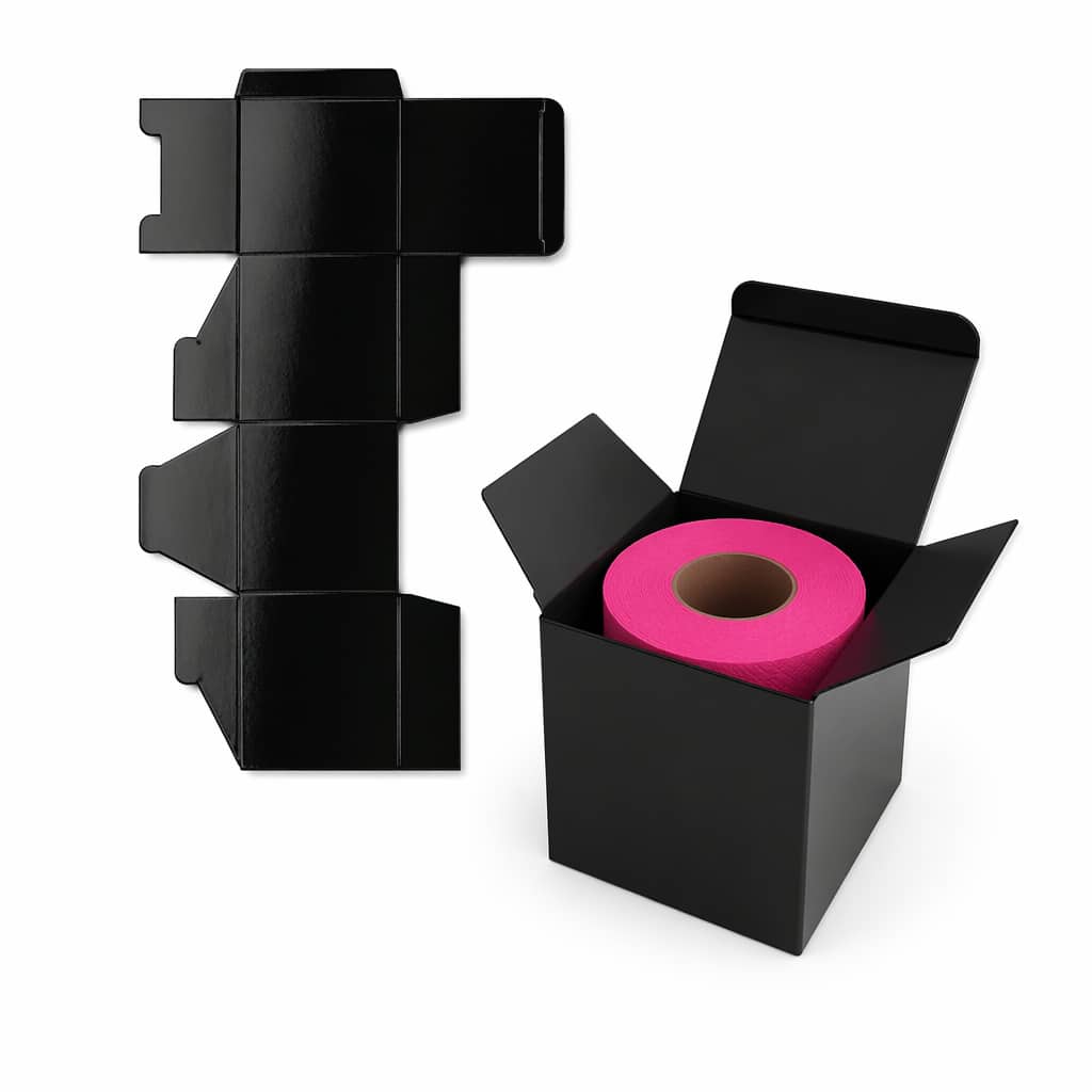 Mix and match our coloured gift boxes with Renova toilet paper